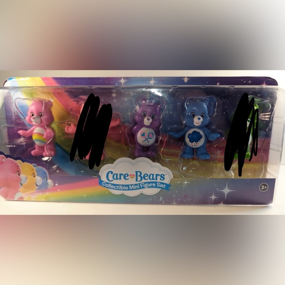 Care bears collectible figurines lot